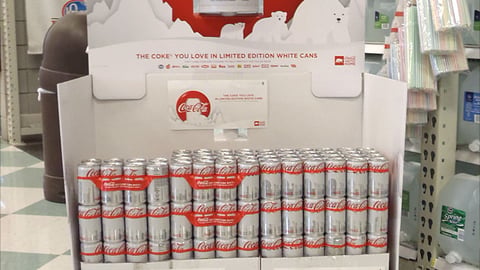 Coca-Cola Kroger 'Arctic Home' Floorstand