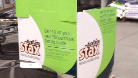 Lowe's Duraflame Stax 'Get $10' Quarter Pallet