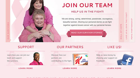 Kroger 'Giving Hope a Hand' Website