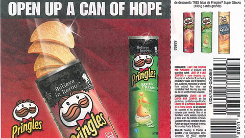 Pringles 'Can of Hope' FSI
