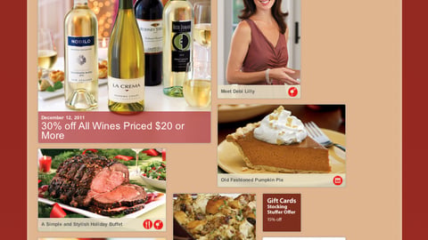 Safeway 'Holiday Inspirations' Microsite