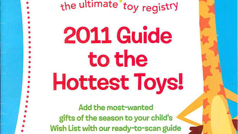 Toys "R" Us 'Wish List' Booklet Cover