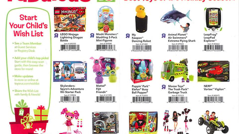 Toys "R" Us 'Fabulous 15' Feature