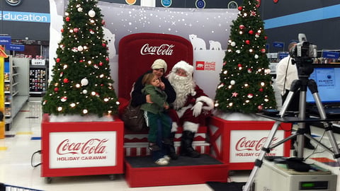 Coca-Cola 'Holiday Caravan' In-Store Event