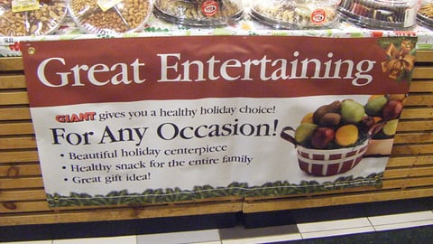 Giant-Carlisle 'Great Entertaining' Banner