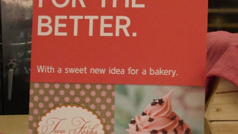 Pathmark Two Forks Bakery Counter Sign