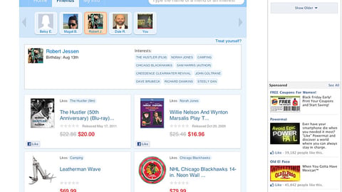 Shopycat Gift Suggestions Page