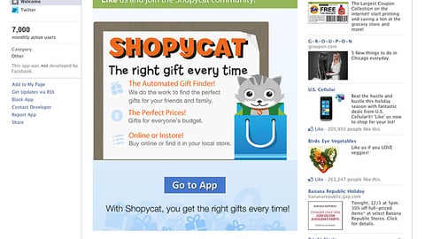 Shopycat Landing Page