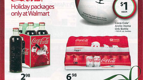 Coca-Cola Walmart 'Arctic Home' FSI