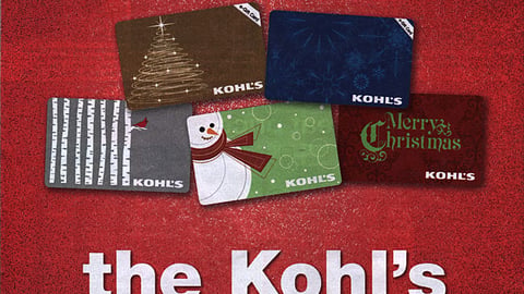 Kohl's Gift Card Feature