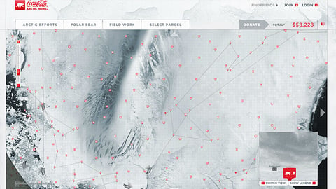 Coca-Cola 'Arctic Home' Website