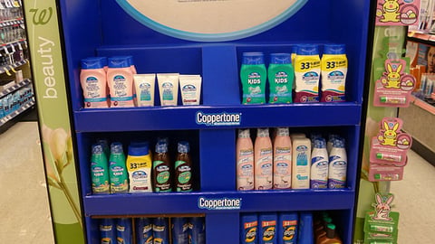 Coppertone Endcap