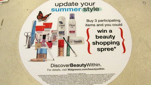 Walgreens 'Summer Style' Sweeps Cling