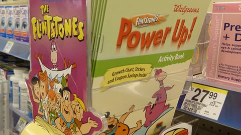 Flintstones Walgreens Activity Book Pulpit