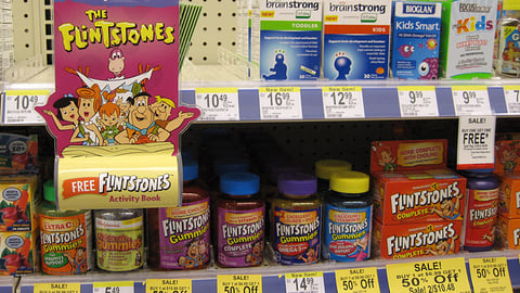 Walgreens Flintstones Merchandising