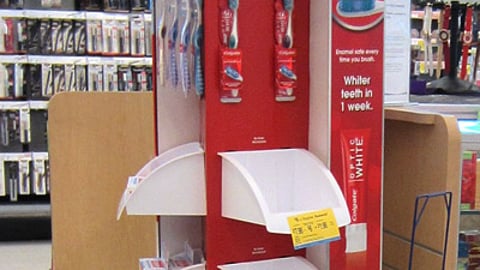 Colgate Multi-Product Walgreens Floorstand