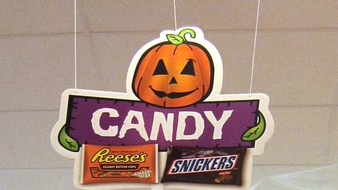 Walgreens Multi-Brand Halloween Ceiling Sign