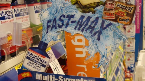 Mucinex Shelf Talker