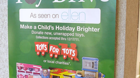 Walgreens 'Holiday Toy Drive' Poster
