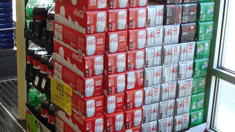 Coca-Cola 'Artic Home' Pallet Display