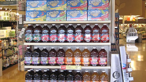 Jewel-Osco 'Summertime Savings' Beverage Endcap