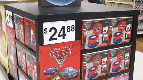 Walmart 'Cars 2' Pallet