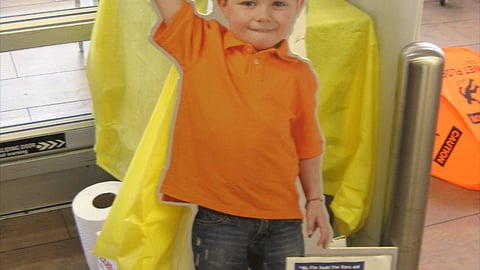 Walmart Fundraising Standee