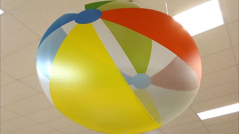 Target Beach Ball Summer Ceiling Mobile