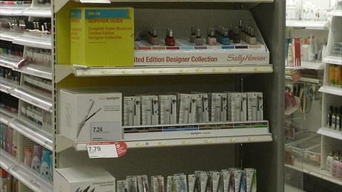 Target 'Nails Pop' Summer Endcap