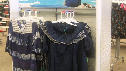 Target Calypso Apparel Display