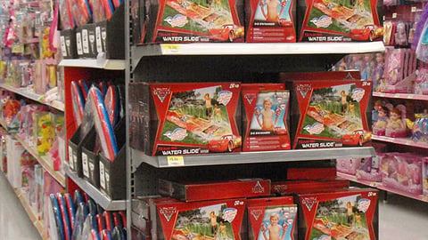 Walmart 'Mater's Secret Mission' Endcap