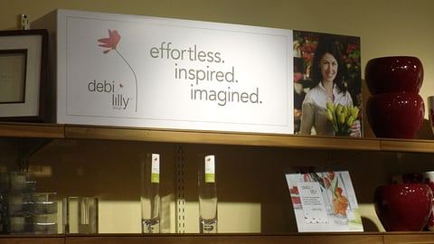 Genuardi's Debi Lilly Counter Signs