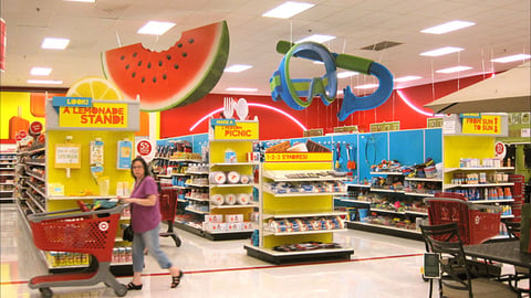 Target Summer Seasonal Department