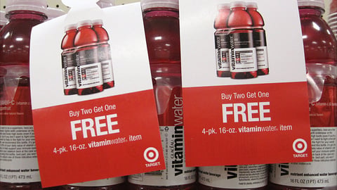 Target Vitaminwater Incentive Neck Hangers