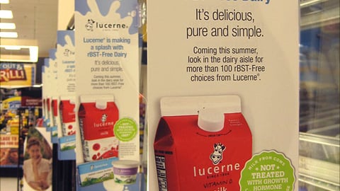 Safeway 'rBST-Free Dairy' Violators