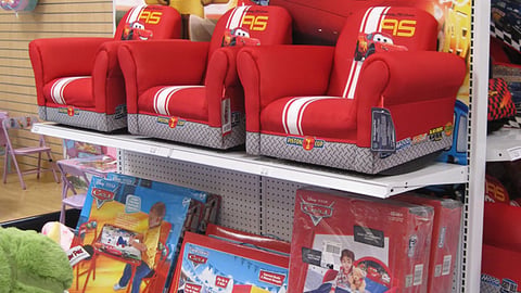 Toys "R" Us 'Cars' Endcap