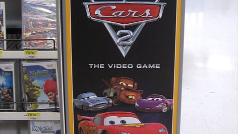 Walmart 'Cars 2' Video Game Side Panel