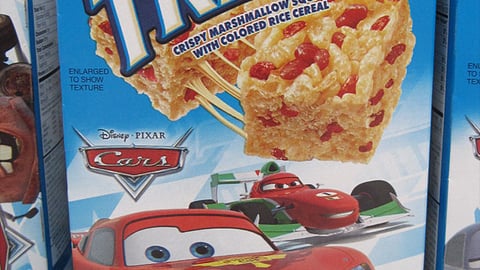 Kellogg's Rice Krispies Treats 'Cars 2' Packaging
