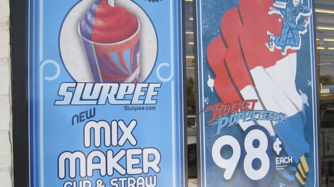 7-Eleven 'Super 8' Window Posters