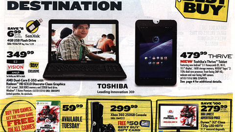 Best Buy 'Back-to-School' Circular Cover