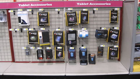 Best Buy Tablet Accessory In-Line Merchandising
