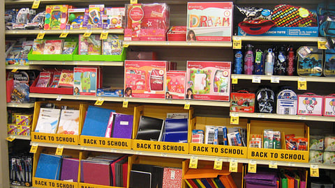 Safeway Back-to-School Aisle