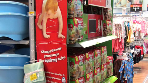 Huggies Slip-On Walmart Side Panel