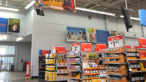 Walmart Back-to-School Department