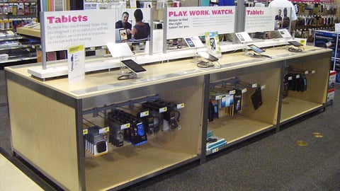 Best Buy Tablet Merchandising