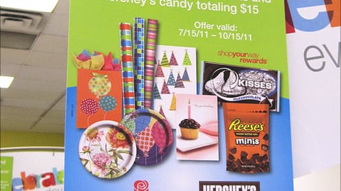Kmart Cross-Merchandising Incentive Aisle Sign