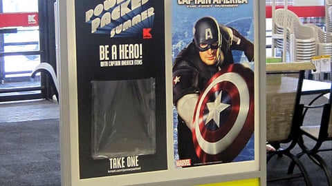 Kmart 'Power Packed Summer' Stanchion Sign