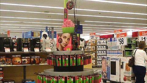 Maybelline Great Lash Walmart Pallet Display