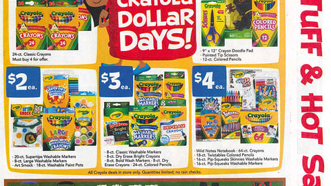 Toys "R" Us Back-to-School Circular Cover