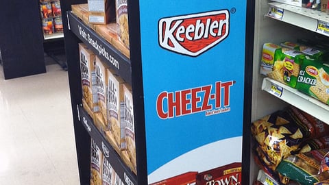 Kellogg 'Snackpicks.com' Floorstand